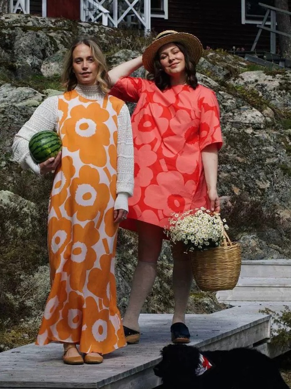 Marimekko Kukkiva Unikko Dress,M L - Picture 5 of 8